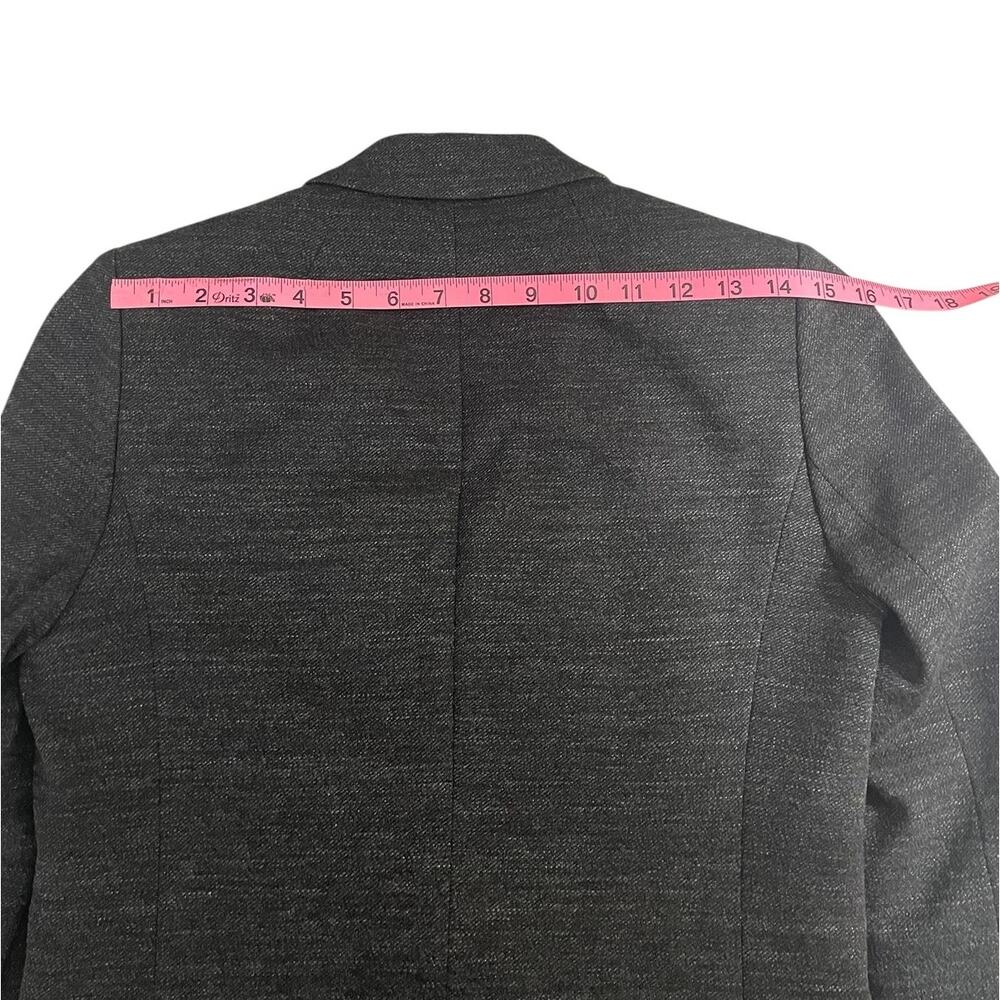 J.Crew Collection Button Front Blazer Stretch Classic Preppy Casual Womens Sz 2 - Picture 14 of 15